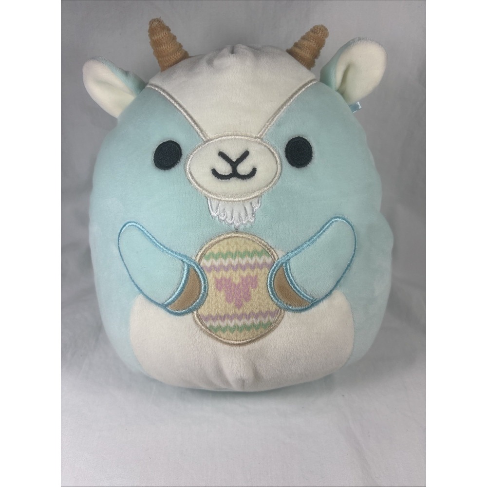 SQUISHMALLOWS Domingo the Goat Blue 8" Plush Easter Egg Stuffed Toy